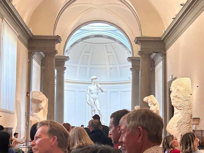 Florence:Accademia + David Entrance Ticket +Agudio Guide APP - Key Points