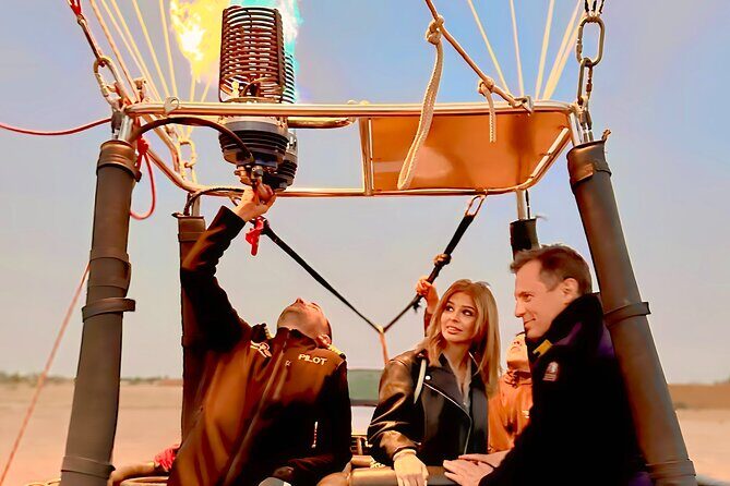 Fly in a hot air balloon in the sky of the Atlas in Marrakech - The Flight: Gliding Over Morocco’s Beauty  
