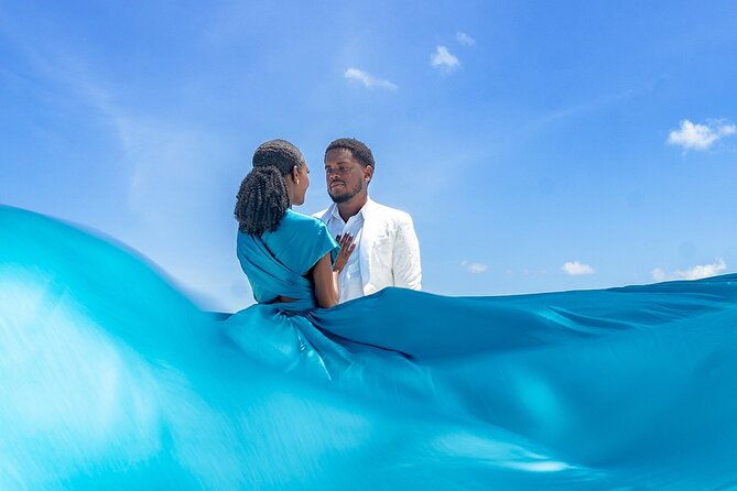flying-dress-photography-in-turks-and-caicos-island