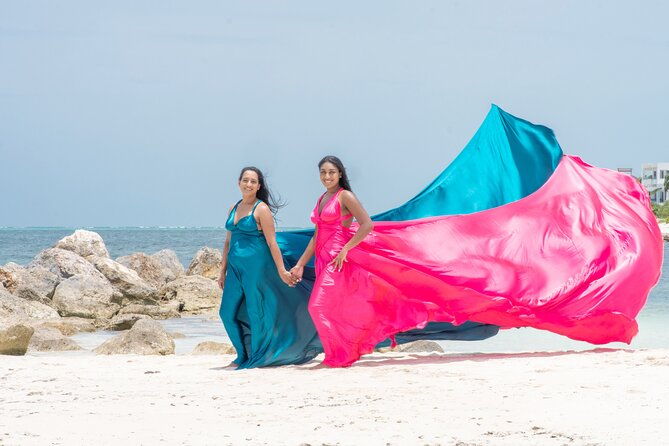 flying-dress-photography-in-turks-and-caicos-island
