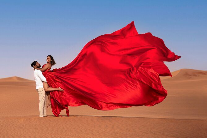 Flying dress photoshoot activity in Dubai - Authentic Insights from Reviewers