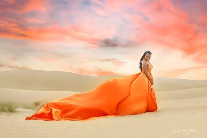 Flying Dress Photoshoot Dubai Solo, Couple and Group 3Hours - Pricing and Value