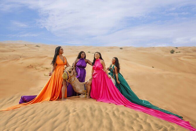 Flying Dress Photoshoot Dubai Solo, Couple and Group 3Hours - Who Would Love This Experience?