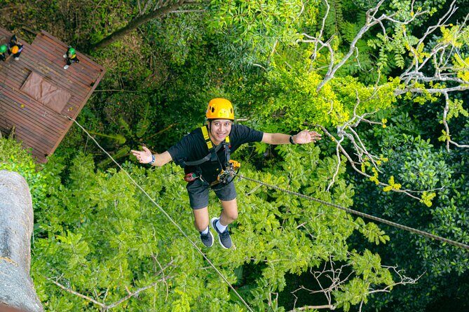 Flying Hanuman Zipline Experience Family Friendly Adventure - Key Points