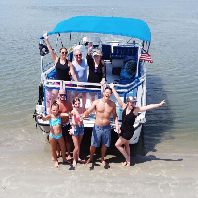 folly-beach-sunset-dolphin-boat-tour-to-morris-island