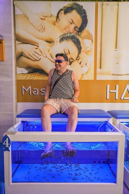 Foot care experience and Fish Spa Playa Fañabé - The Details of the Foot Care Experience