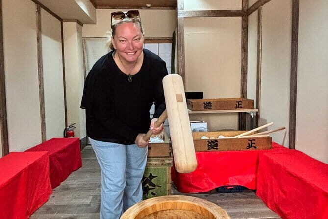 For adultTraditional Mochi Pounding Experience with Tasting - FAQ