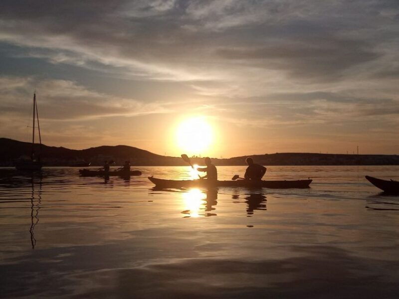 fornells-bay-sunset-kayak-tour-from-ses-salines-menorca