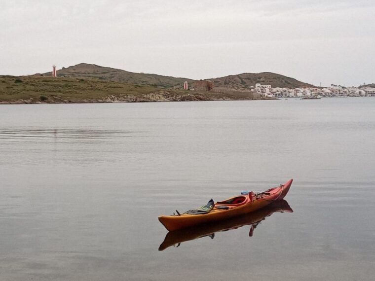 fornells-bay-sunset-kayak-tour-from-ses-salines-menorca