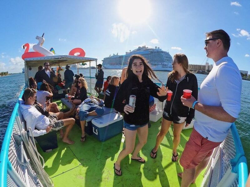 fort-lauderdale-scenic-boat-trip-w-swim-stop-inflatables
