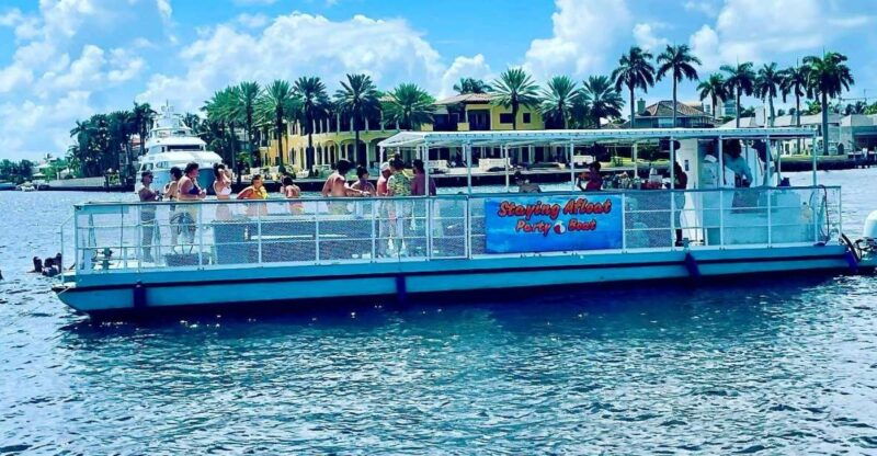 fort-lauderdale-scenic-boat-trip-w-swim-stop-inflatables