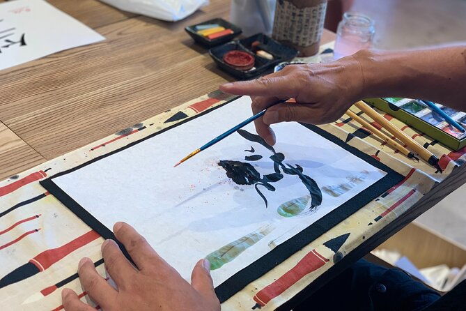 fox-mask-painting-experience-in-asakusa-tokyo