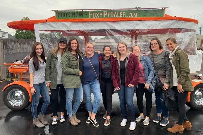 foxy-pedaler-green-bay-party-bike-private-tour