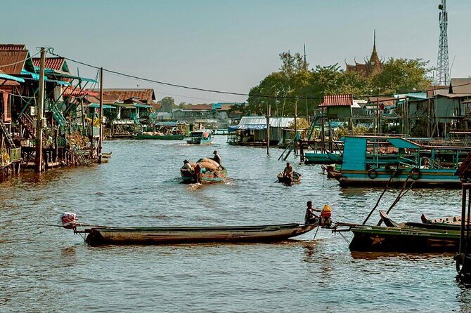 ( Free eSim) Floating Village Half Day Boat Tour at Kompong Pluk - Key Points