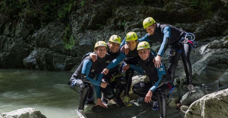 french-pyrenees-half-day-canyoning-adventure