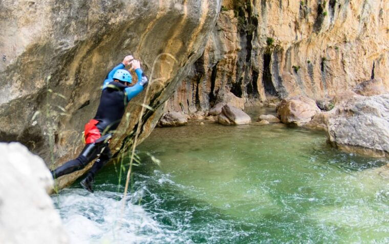 french-pyrenees-half-day-canyoning-adventure