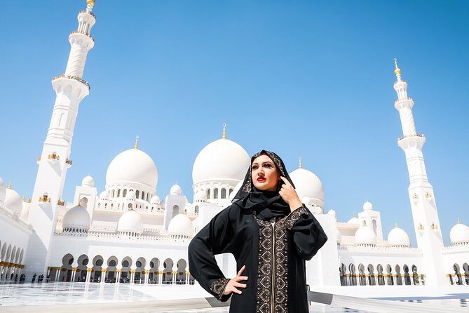 From Abu Dhabi: Sheikh Zayed Mosque, Royal Palace & Etihad Tower - FAQ