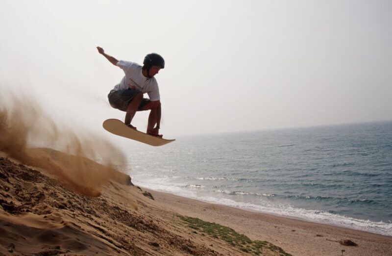 From Agadir or Taghazout: Desert Sand Boarding Tour w/ Lunch - The Journey to the Dunes: A Scenic Drive with Great Views