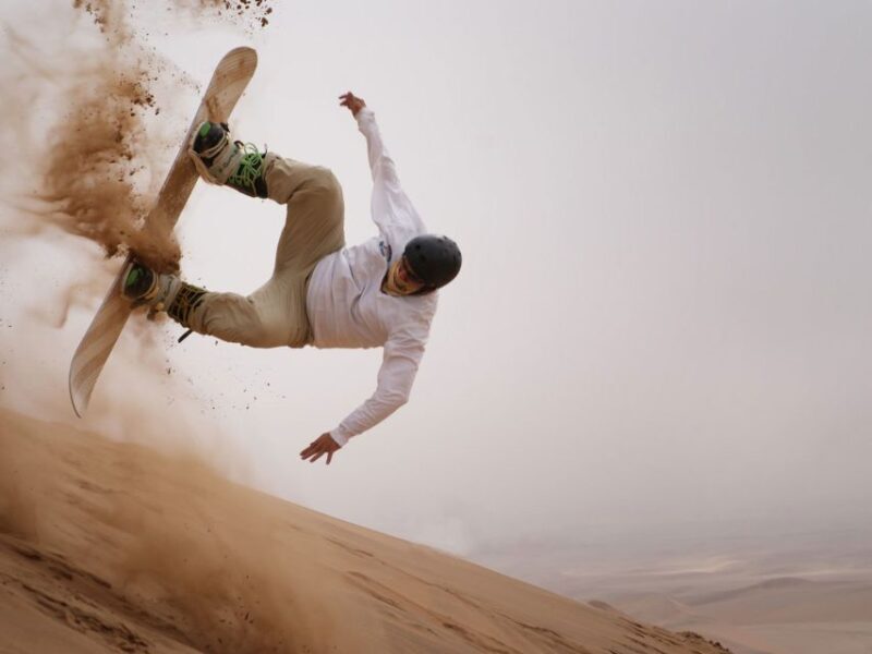 From Agadir or Taghazout: Desert Sand Boarding Tour w/ Lunch - The Sum Up