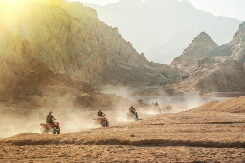 From Agadir: Quad ATV Biking in Sund Dunes & Forest - The Guides and Safety