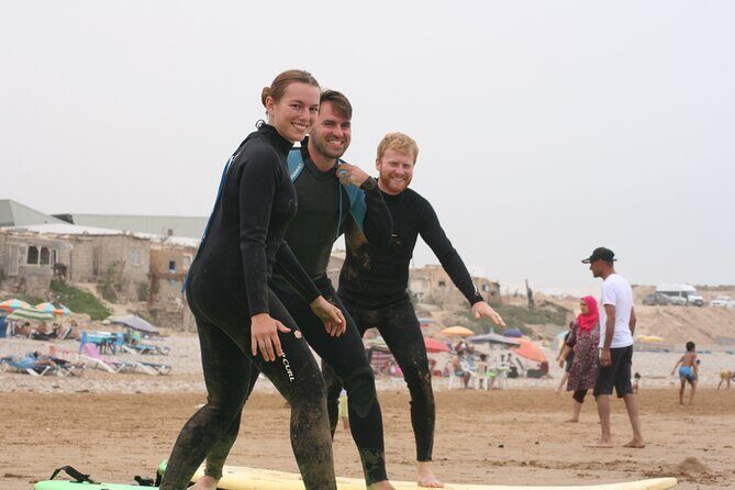 From Agadir: Taghazout Full-Day Surf Lesson with Lunch & Transfer - Key Points