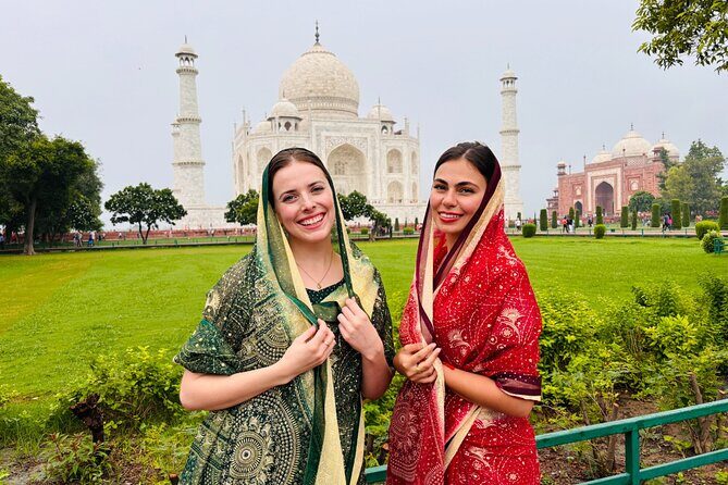 From Agra - Taj Mahal, Agra Fort and More - Elephant Conservation Center & Shopping
