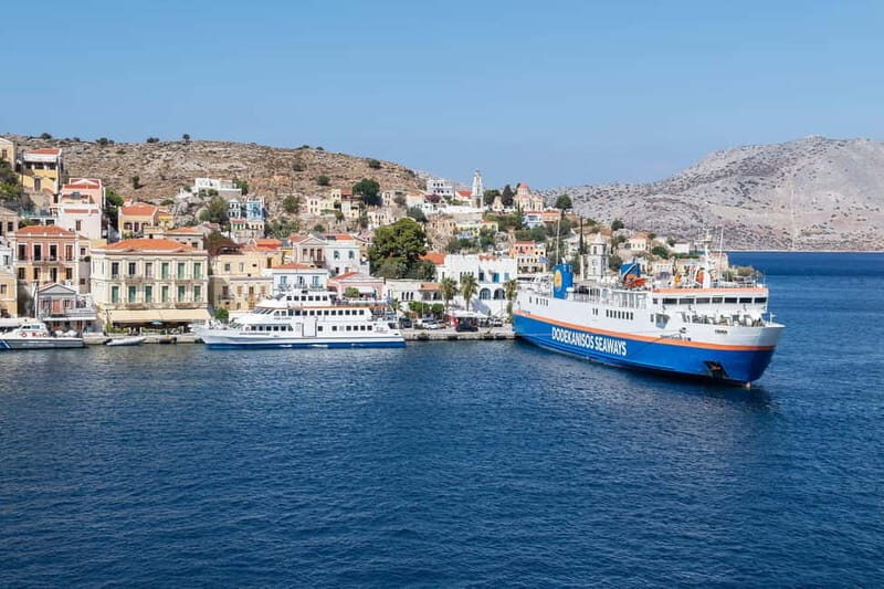 From Akandia Port: Symi Island Day Trip by Ferry - Local Cuisine and Hospitality