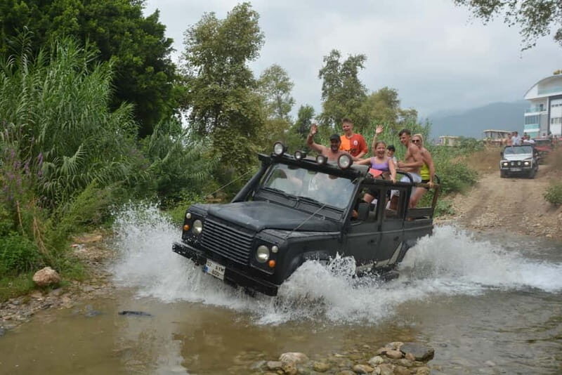 From Alanya: Jeep Safari with Lunch, Dim River & Cave - Key Points