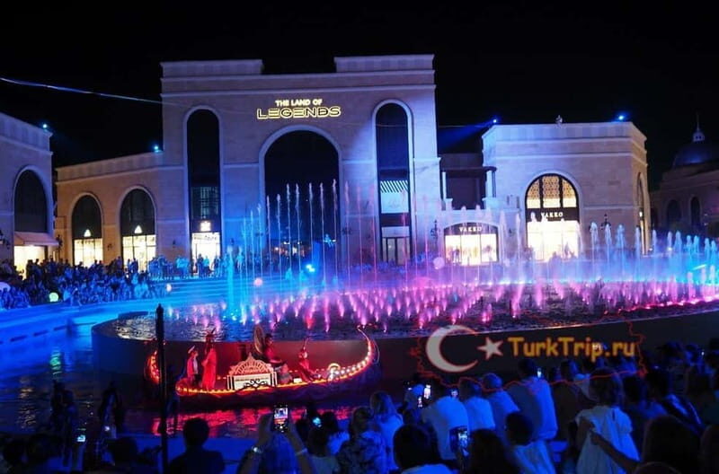 From Alanya, Side, Antalya: The Land of Legends Night Show - Exploring the Complex Before the Show