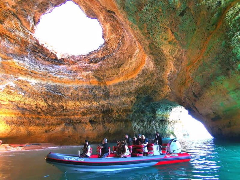 From Albufeira: Speedboat Day Trip with Benagil Caves Sunset - Exploring the Itinerary in Detail