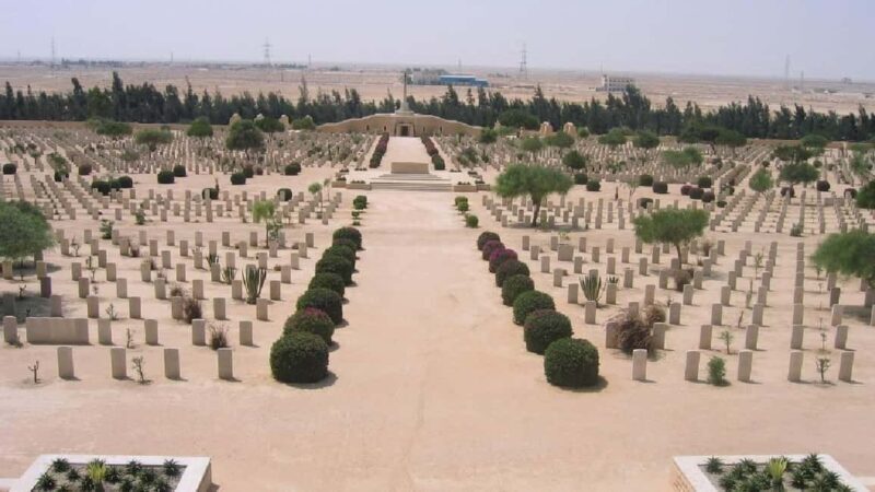 From Alexandria Port: El Alamein WWII Sites & Museum W Lunch - Visiting the Cemeteries