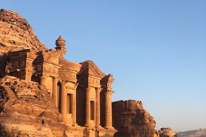 From Amman: Petra and Dead Sea private Full day tour - Key Points