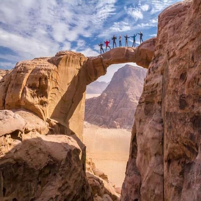 From Amman: Petra and Wadi Rum 2 Day in (Bubbles) - Key Points