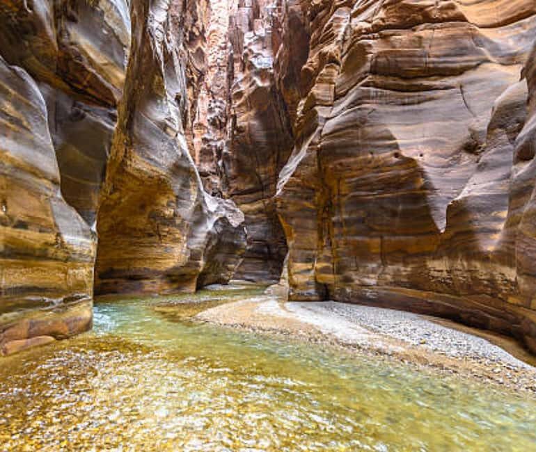 From Amman:To Al-Mujib Canyon & Dead Sea Salt Beach Day Trip - FAQ
