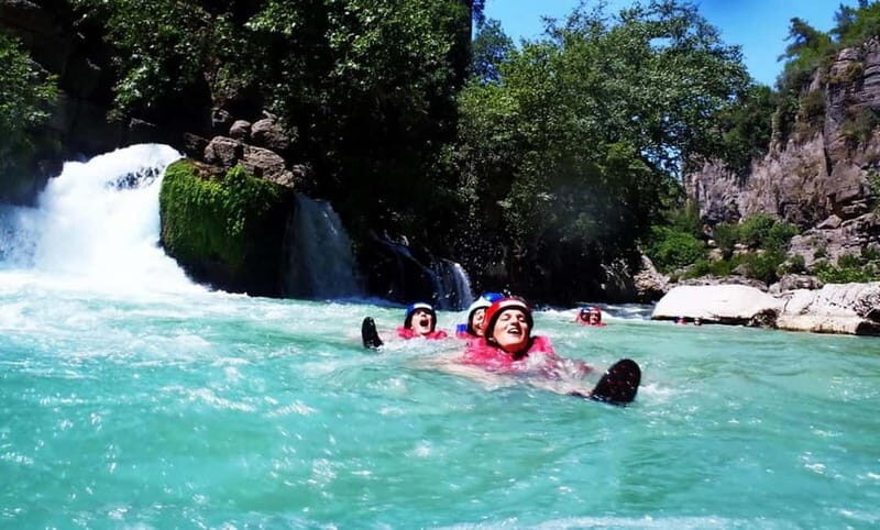From Antalya & Belek: Canyoning and Rafting Tour with Lunch - A Thrilling Day in the Scenic Atlgan Canyon