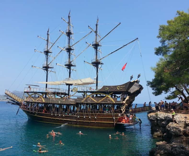 From Antalya: Kemer Pirate Boat Tour with Foam Party & Swim - Introduction