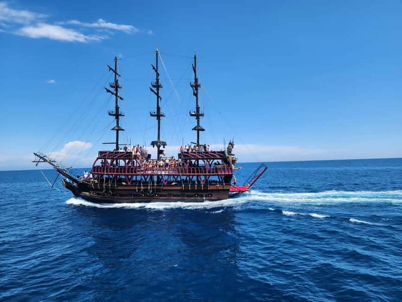 From Antalya: Kemer Pirate Party Boat Trip w/Lunch & Pickup - An In-Depth Look at the Pirate Boat Experience