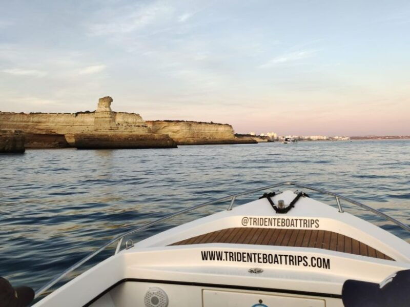from-armacao-de-pera-sunset-benagil-caves-boat-tour