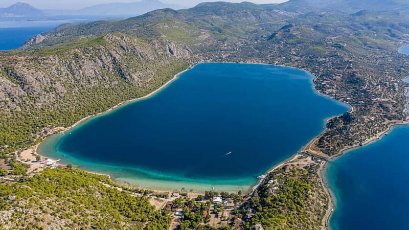 From Athens: Loutraki, Vouliagmeni Lake & Beach Swim Day - Key Points