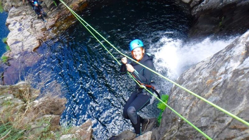 from-aveiro-guided-canyoning-tour-with-hotel-transfers