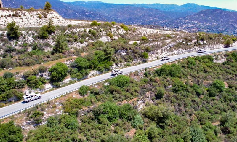From Ayia Napa: Grand Tour Jeep Safari with Lunch - Key Points