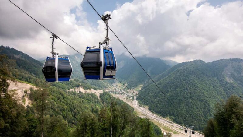 From Baku: Gabala Cable Car, Nohur Lake & Juma Mosque Trip - The Iconic Tufandag Cable Car