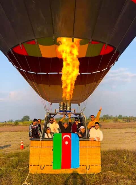 From Baku: Hot Air Balloon, Zipline, and Off-Road Adventure - The Zipline Adventure