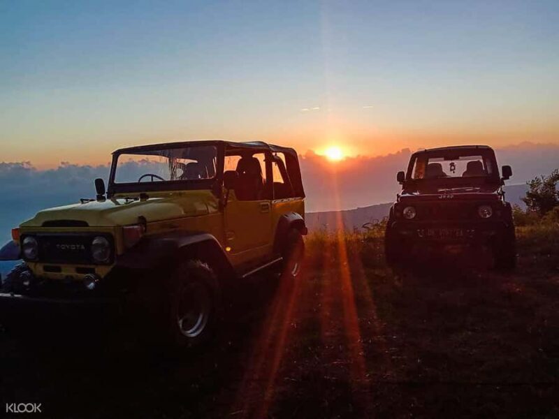 From Bali: Mount Batur Private Sunrise Jeep Tour & Springs - Exploring Mount Batur in Comfort and Style