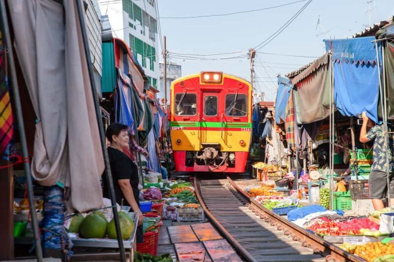 From Bangkok: Maeklong Railway and Floating Market Food Tour - The Sum Up