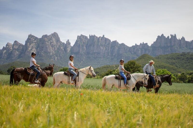 from-barcelona-half-day-montserrat-horse-riding-tour