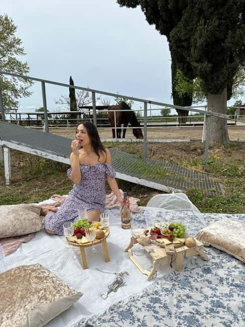 From Barcelona: PRIVATE Horseback Ride + Tapas + Picnic - Wrapping It Up  