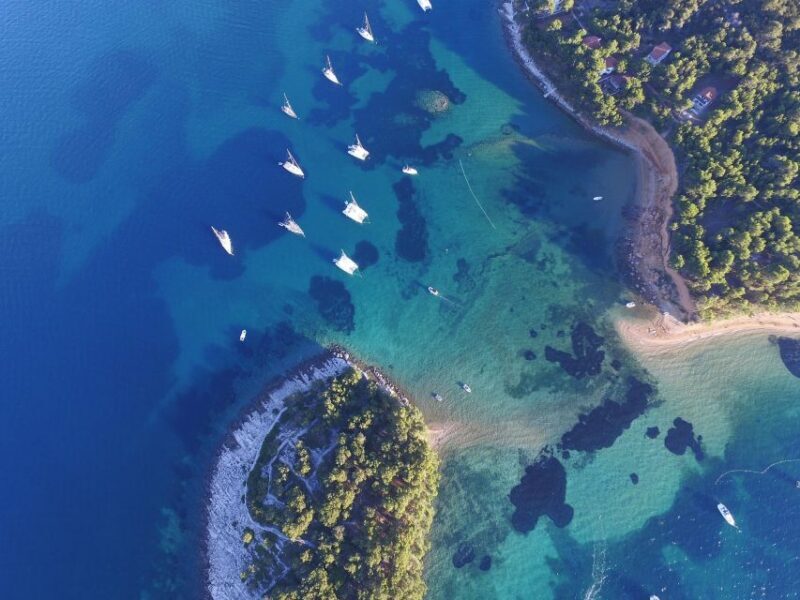 From Biograd: Golden Island of Vrgada Trip with Lunch - Beach Bliss and Leisure Time