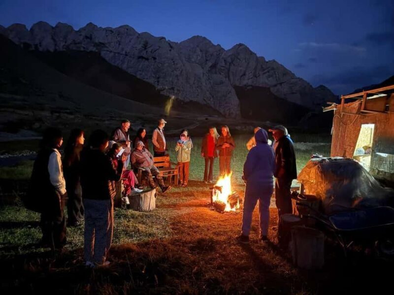 From Bishkek: 3-day group tour to lake Kel-Suu & Tash-Rabat - Transportation & Group Size