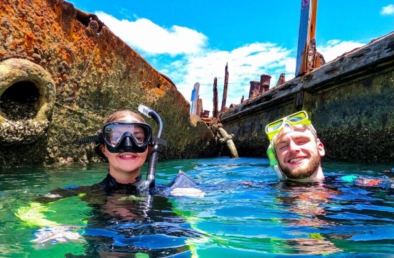 From Brisbane: Moreton Island Full-Day Trip - Snorkeling at the Tangalooma Shipwrecks  